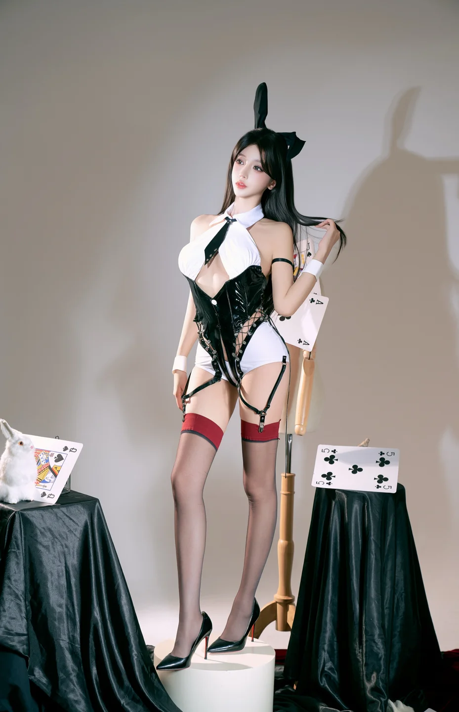 过期米线线喵 - No.166 兔女郎 [49P-130MB](1) tg@simisebaisi 【丝足阁】048.webp